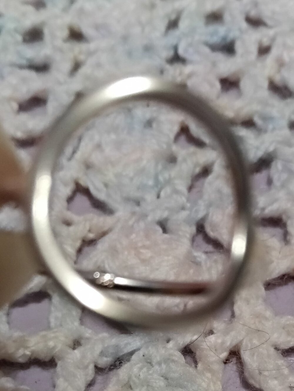 The Big O Sterling Ring - Picture 3 of 3